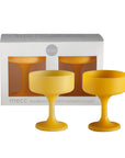 girasoli | mecc | silicone unbreakable cocktail glasses