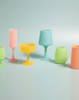 girasoli | mecc | silicone unbreakable cocktail glasses