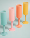 girasoli | seff | silicone unbreakable champagne flute