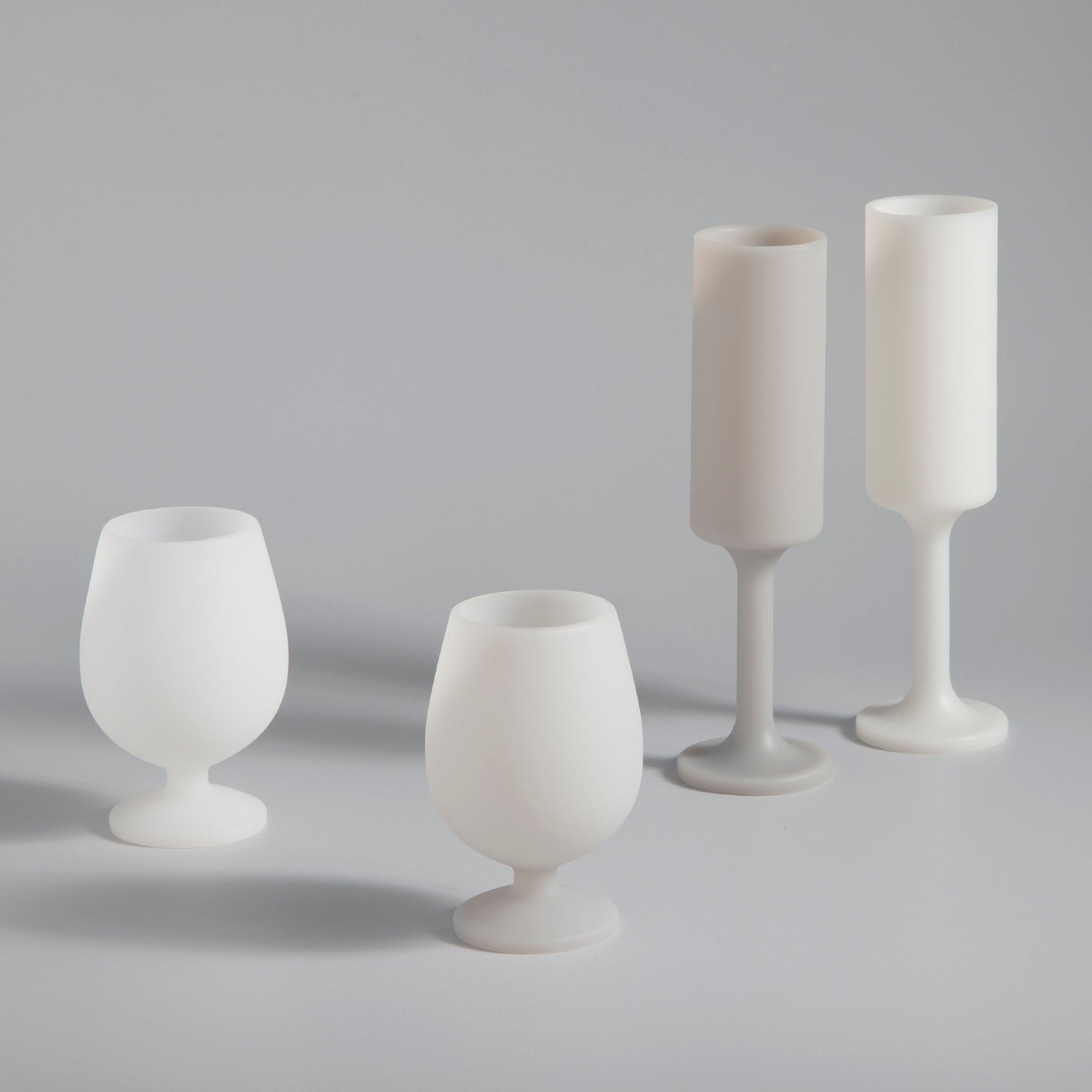 blanc + dove | seff | silicone unbreakable champagne flute - porter green | style + sustainability