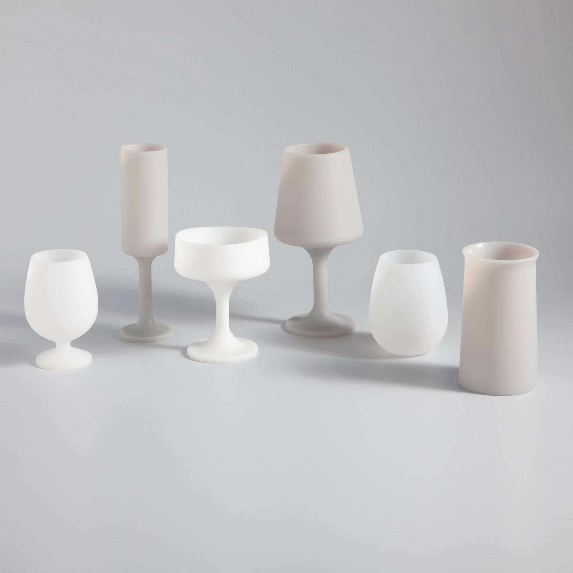 blanc + dove | stemm | silicone unbreakable wine glasses - porter green | style + sustainability