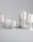 blanc + dove | swepp | silicone unbreakable wine glasses - porter green | style + sustainability