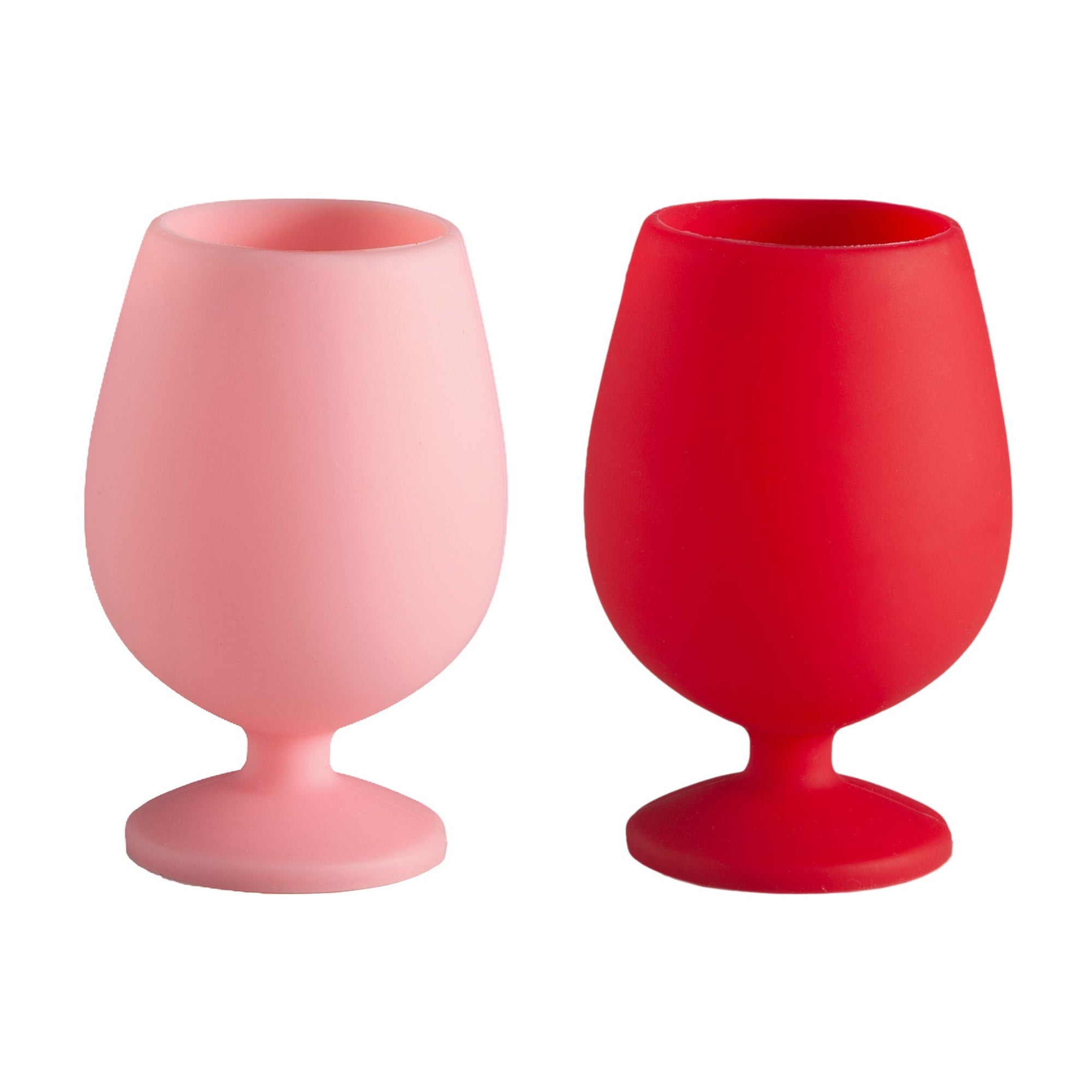 cherry + blush | stemm | silicone unbreakable wine glasses - porter green | style + sustainability