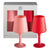 cherry + blush | swepp | silicone unbreakable wine glasses - porter green | style + sustainability