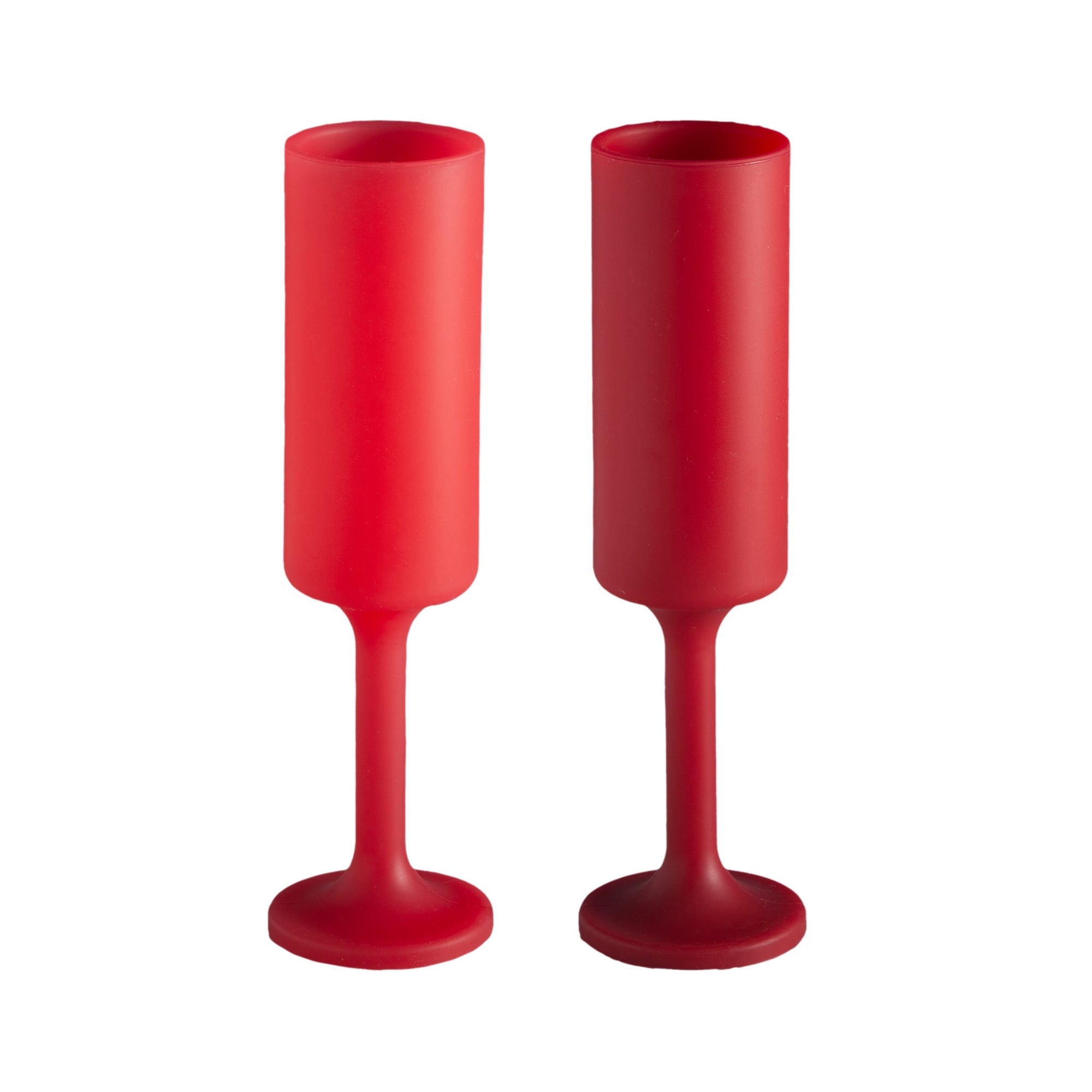 holiday cranberry | seff | silicone unbreakable champagne flute - porter green | style + sustainability