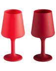 holiday cranberry | swepp | silicone unbreakable wine glasses - porter green | style + sustainability