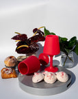 holiday cranberry | swepp | silicone unbreakable wine glasses - porter green | style + sustainability