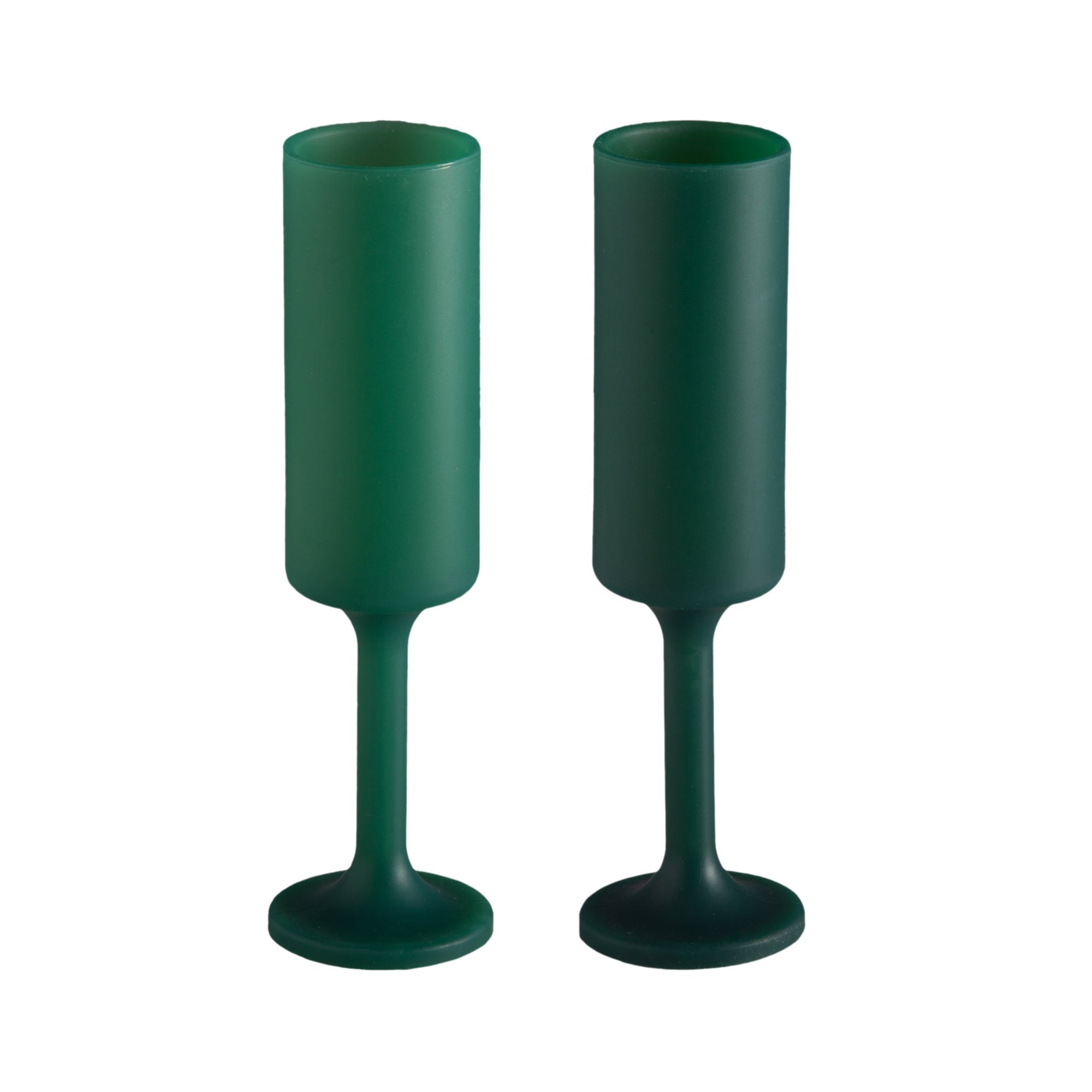 holiday mistletoe | seff | silicone unbreakable champagne flute - porter green | style + sustainability