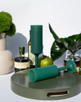 holiday mistletoe | seff | silicone unbreakable champagne flute - porter green | style + sustainability