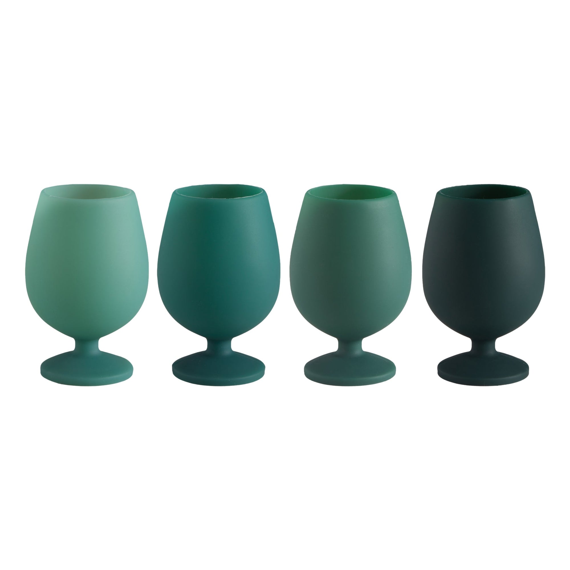 holiday mistletoe | stemm | silicone unbreakable wine glasses - porter green | style + sustainability