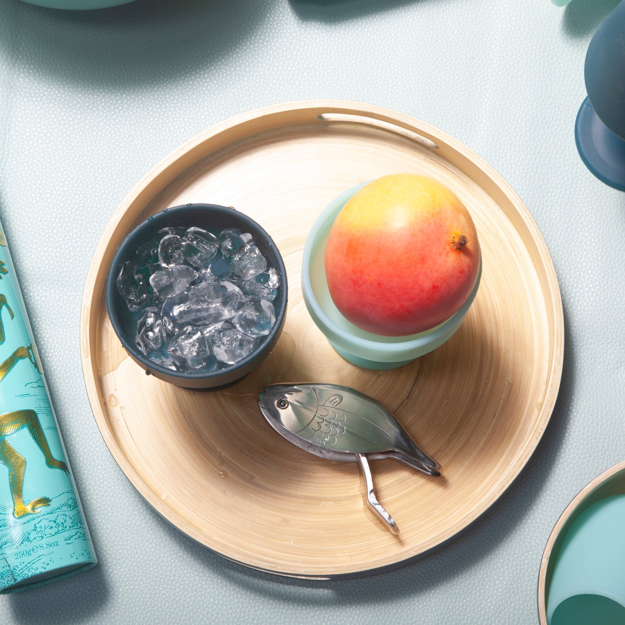 mist + ink | mecc | silicone unbreakable cocktail glasses - porter green | style + sustainability