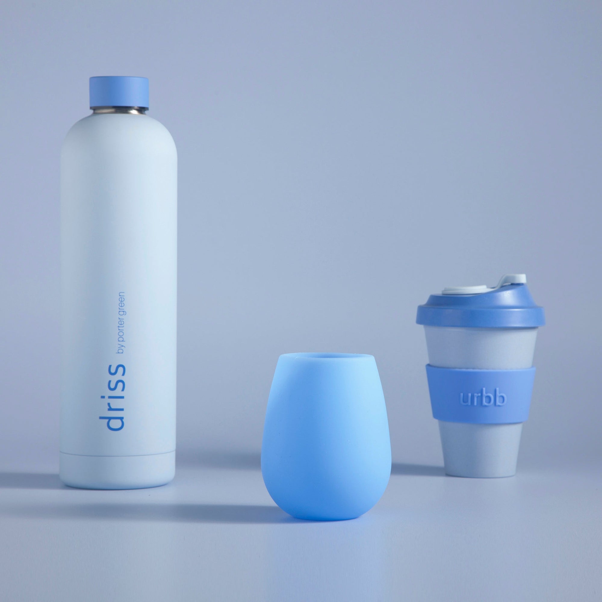 sky + kingfisher | fegg | silicone unbreakable glasses - porter green | style + sustainability