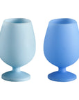 sky + kingfisher | stemm | silicone unbreakable wine glasses - porter green | style + sustainability