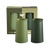 sage + olive | stegg | silicone unbreakable highball glasses - porter green | style + sustainability