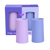 tanzanite + amethyst | stegg | silicone unbreakable highball glasses - porter green | style + sustainability