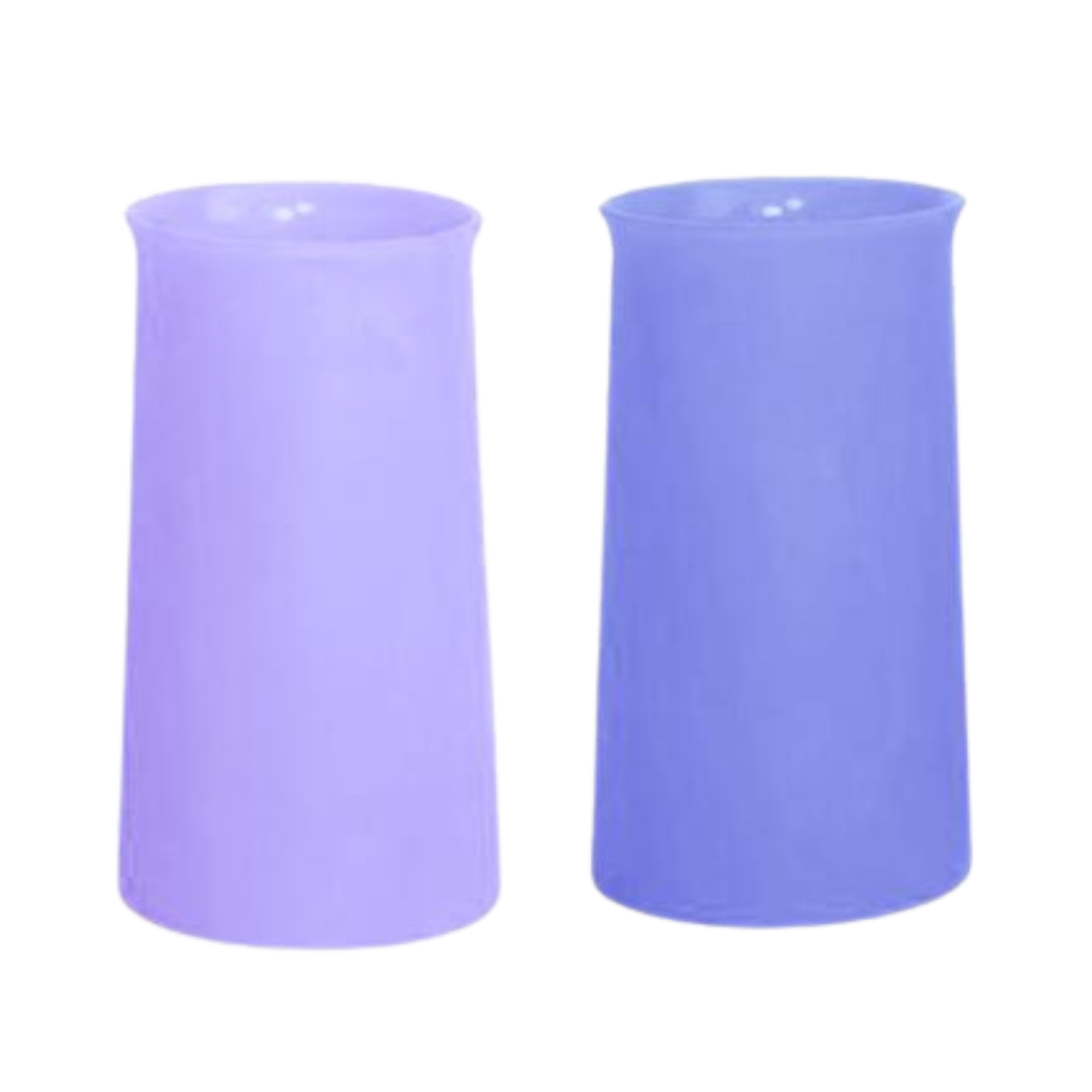 tanzanite + amethyst | stegg |  silicone unbreakable highball glasses