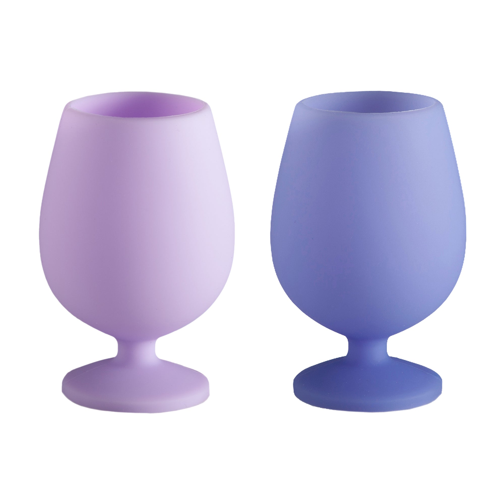 tanzanite + amethyst | stemm | silicone unbreakable wine glasses