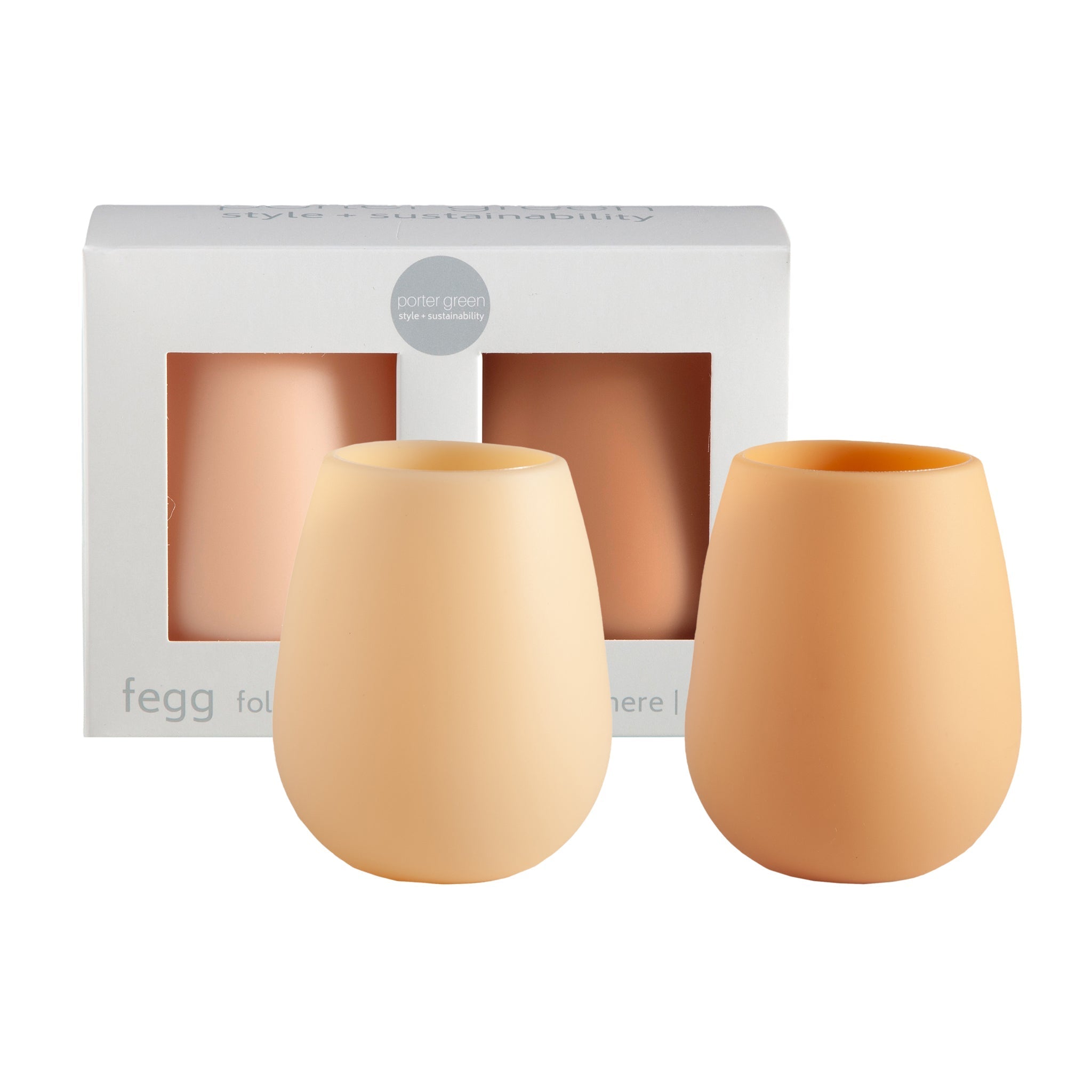 wheat + oat | fegg | silicone unbreakable glasses – porter green | usa