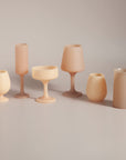 wheat + oat | mecc | silicone unbreakable cocktail glasses - porter green | style + sustainability